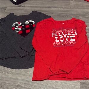 Cat & Jack Long Sleeve Tees - Heart and Love Designs*